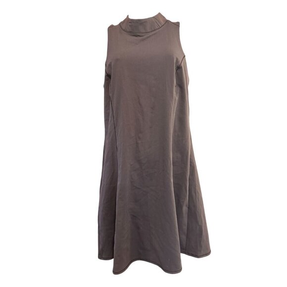 Outdoor Voices Womens Sleeveless Black Zoom Bloom Dress Size Medium NWT - Picture 1 of 10